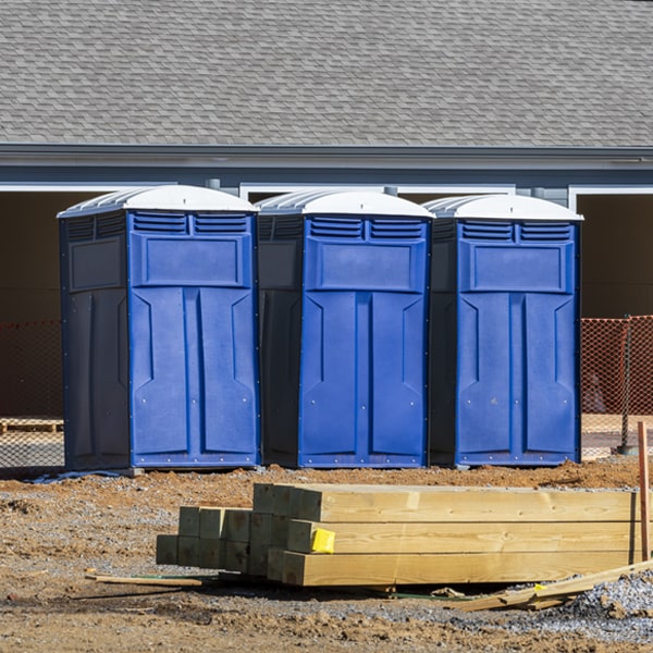 are there any restrictions on what items can be disposed of in the portable toilets in Winston Salem